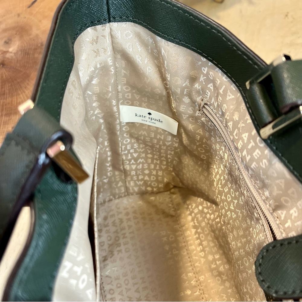 Kate Spade | Newbury Lane Green Tote Bag - Picture 10 of 15
